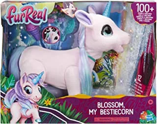 Furreal Blossom My Bestiecorn Interactive Plush Pet Toy, Multi-Colour, F00765L0