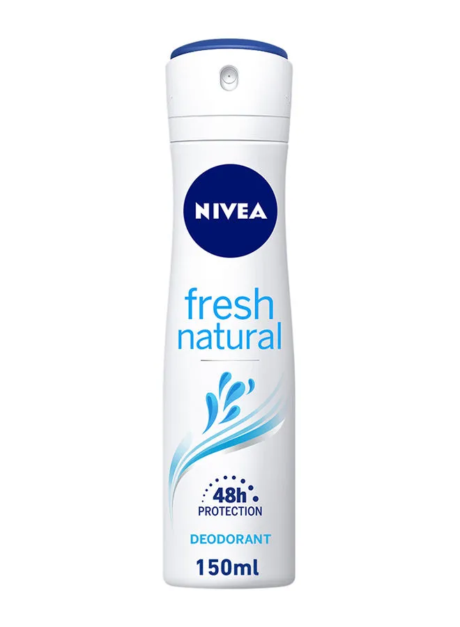 Nivea Fresh Natural, Deodorant for Women, Ocean Extracts, Spray 150ml 150ml