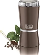 BLACK+DECKER 150W 60g Coffee Grinder With SS Cup and Blade for Finer and Controlled Output, Makes Food Preparation Quick and Easy CBM4-B5