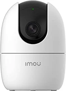 Imou 1080P Indoor Security Camera, 2MP 360° WiFi Camera with Human Detection, Motion Tracking, 2-Way Audio, IR Night Vision, Privacy Mode, Local & Cloud Storage, Ethernet Port, White