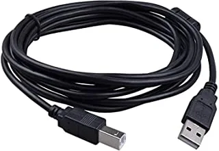 كابل طابعة eDatalife USB 2.0 1.8 متر ، كابل نقل بيانات ذكر إلى ذكر ، متوافق مع الطابعات- DL - الطابعة