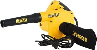 Dewalt 800W Variable Speed electric Blower 16000RPM Blow and Suction with Collection Bag for Car Home Garden outdoor Yellow/Black DWB800-B5 3 Year Warranty