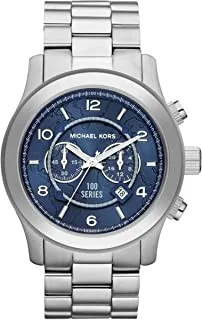 Michael Kors Mens Quartz Watch, Chronograph Display and Stainless Steel Strap