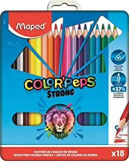 Maped Color Peps Strong Coloured Pencils X18
