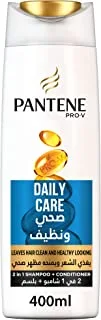 Pantene Pro-V Daily Care 2in1 Shampoo, Healthier Hair with Every Wash, 400ml