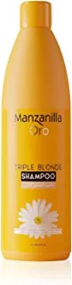 Manzanilla Triple Decoration Shampoo 400 Ml Manzanilla Triple Blonde Shampoo 400Ml