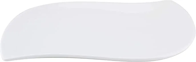 Shallow Porcelain Serving Plate, White, 30 cm, Dd2492