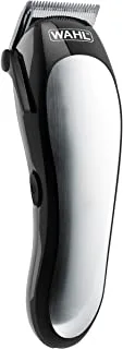WAHL Lithium Ion Rechargeable Hair Clipper with Adjustable Taper Lever and 8 Attachment Combs | Up to 90 Minutes Cordless Runtime| Corded/Cordless Operation (79600-3217)