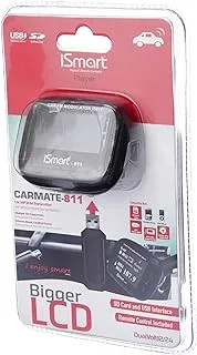 CAR FM TRANSMITTER MODULATOR SUPPORTS MP3, MP4 SD/MMC CARD, LCD DISPLAY, USB
