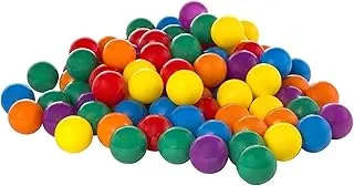 كرات بلاستيك لحمام السباحة من انتكس ، 100 كرة ملونة ، قطر 6.5 سم