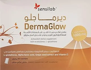 Sensilab Dermaglow Nutritional Supplement 1000Mg L-Glutathione, 30 Sachets
