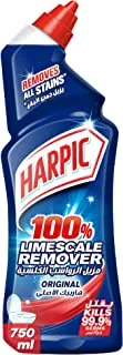 Harpic Original Toilet Cleaner, 100% Limescale Remover, 750 Ml