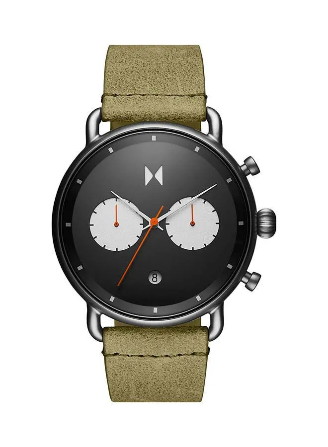 MVMT Men's Blacktop Leather Watch