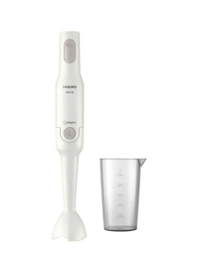 PHILIPS Daily Collection ProMix Hand Blender 500 ml 650 W HR2531/01 White