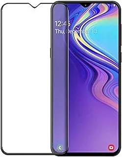 Samsung Galaxy M20 Tempered Glass 9H Hardness HD Full Frame Cover Screen Protector, Transparent