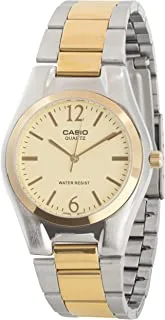 Casio Men's Dress Water Resistant Analog Watch Mtp-1253Sg-9Adf