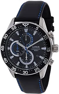 Lorus Sport Man Mens Analog Quartz Watch With Leather Bracelet Rm343Fx9