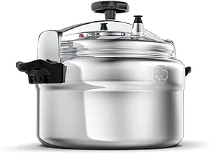Al Saif Aluminum Pressure Cooker Size: 5Liter, Color: Silver