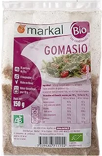 Markal Organic Gomasio - Toasted Sesame Seedwith Sea Salt Mix, 150g