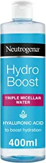 Neutrogena Triple Micellar Water, Hydro Boost, 400 ml