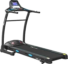 Powermax Fitness Tdm-110 2Hp (4Hp Peak) Motorized Treadmill With Free Installation Assistance, Home Use & Automatic Programs, Black