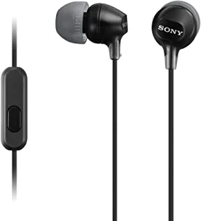 Sony Wired In-Ear Headphones Ex-Series With Mic - Black, One Size