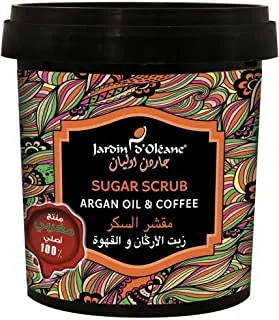 Jardin D Oleane Sugar Scrub Argan Oil & Coffee 600g