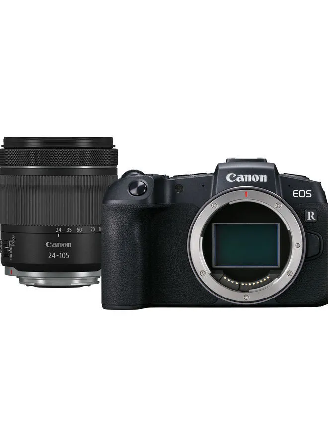 Canon EOS RP Mirrorless Camera، With RF 24-105mm F4-7.1 IS STM Lens، 26.2 MP، Full Frame، Dual Pixel CMOS AF، 5 fps، 4K Movies، Wi-Fi، Bluetooth