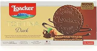 Loacker Tortina Dark Chocolate Wafers, 125 g