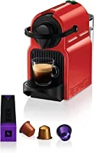 Nespresso Inissia C Espresso Coffee Machine, Red