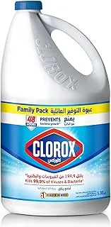 Clorox Original Liquid Bleach, Household Cleaner and Disinfectant, 5.30 L