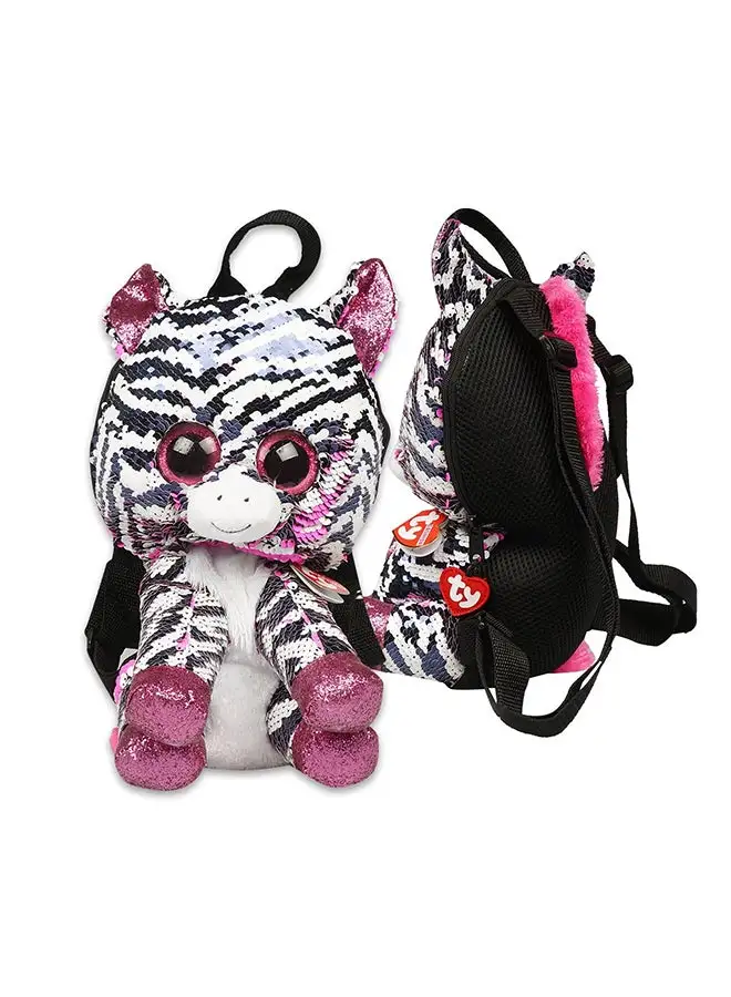 Ty Fashion Sequin Zoey Backpack Toy 6inch