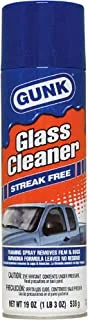Gunk Glass Cleaner Streak Free 538 Gms غنك منظف زجاج رغوة مزيل للصق, Gc1