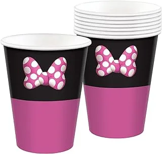 Minnie Mouse Forever Paper Cups 9Oz, 8Pcs