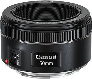 Canon Ef 50mm F/1.8 Stm Lens - Black KSA Version with KSA Warranty Support