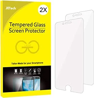 iphone 7 Plus/iphone 8 Plus Screen Protector, 0.33 mm 9H Round Edge, Anti-Scratch and anti-Fingerprint,Bubble Free Tempered Glass Screen Protector[2-packs]