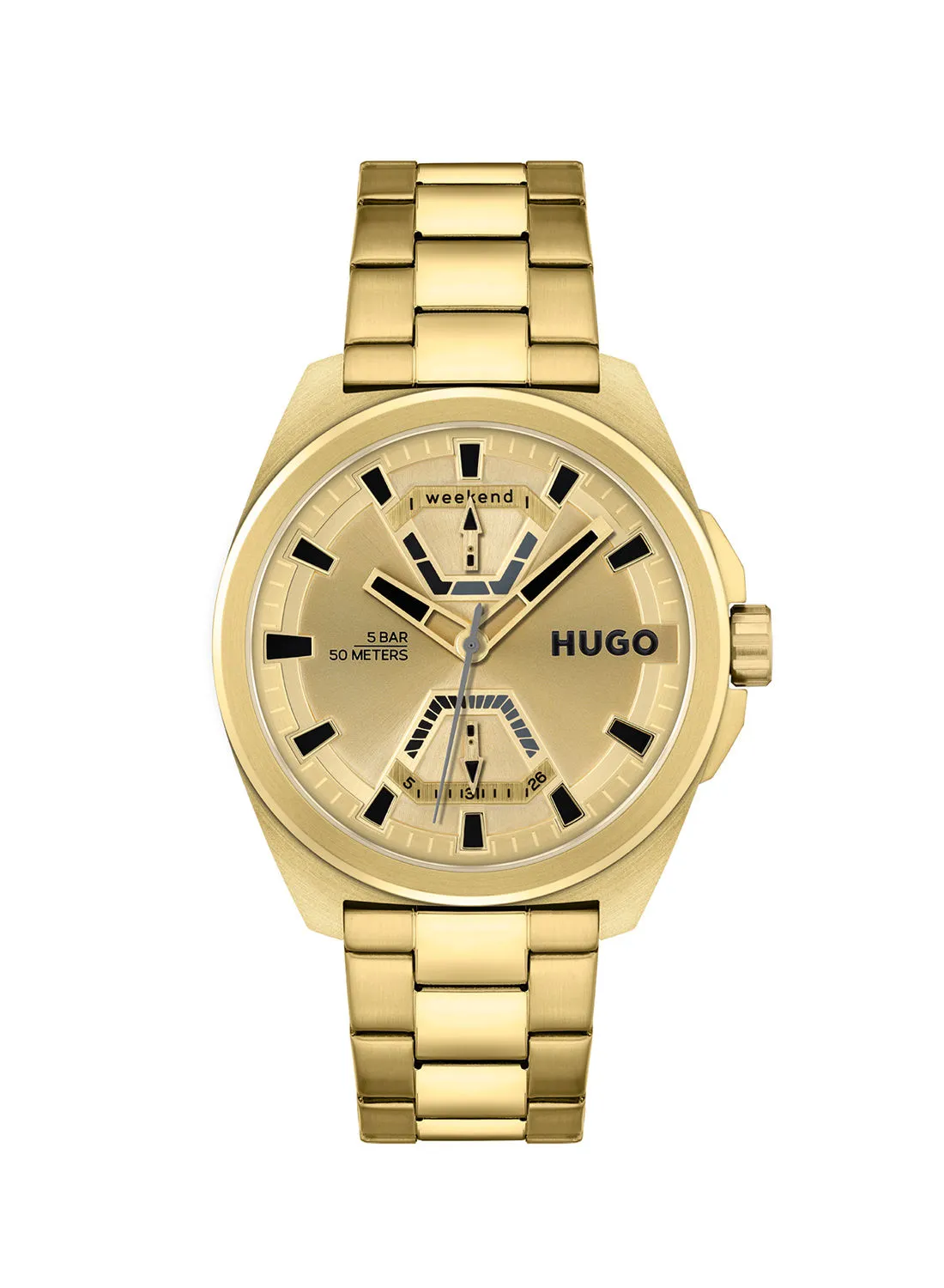 HUGO BOSS Men's Expose  Gold Dial Watch - 1530243