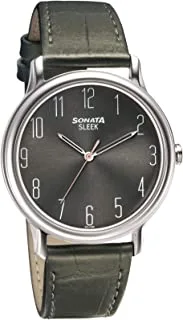 Sonata Sleek Analog Grey Dial Men Watch 7128Sl04/Nn7128Sl04