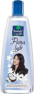 Parachute Flora Jasmine-Scented Coconut Hair Oil, Light & Non-Sticky, 300Ml