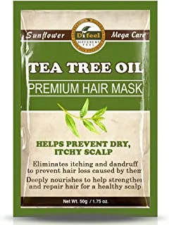 Difeel Tea Tree Oil Premium Hair Mask, 1.7Oz