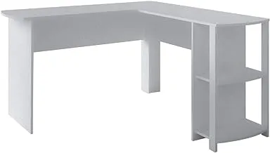 Artany luma corner desk, white, h 75 cm x w 135 cm x d 45 cm