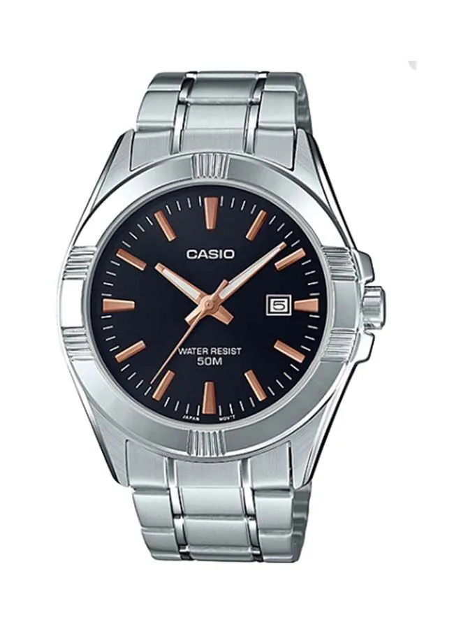 CASIO Men's Stainless Steel Analog Wrist Watch MTP-1308D-1A2VDF 