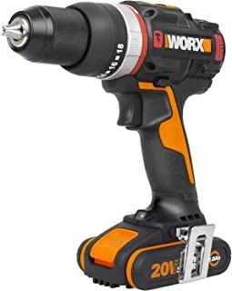 Worx 20V BRushless Active Impact Drill, 50Nm, 1 Hour Charger