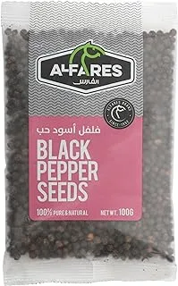 Al Fares Black Pepper Seeds, 100G - Pack Of 1