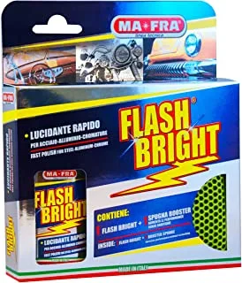 Cleans Shiny Protects Chrome Steel Brass And Alloy Against Flash Bright - Size