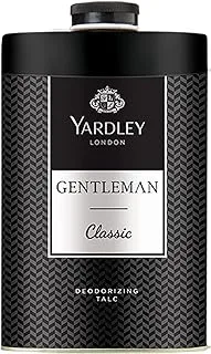 Yardley Gentleman Classic Perfumed Talcum Body Powder , Fresh And Scented All-Day, 250 gm