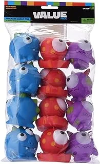 Amscan Assorted Monster Character Stress Toy - 12 Pcs.