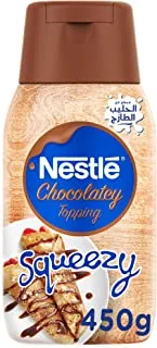 Nestlé Squeezy Chocolatey Topping, 450G - Pack of 1