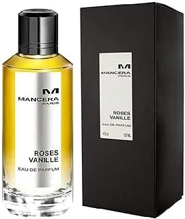 Mancera Roses Vanille Eau De Parfum For Unisex, 120 Ml