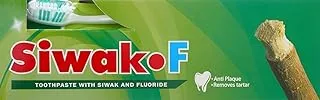 Siwak.F Toothpaste 190G - With Free ToothbrUSh Size L/XL